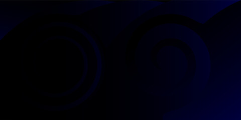 Blue and black vector abstract geometrical shape modern background