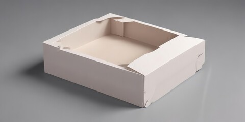 Rigid sleeve box die-cut template  Clean lines, precise measurements ,  design,  product packaging