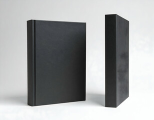 Black Hardcover Book Mockup