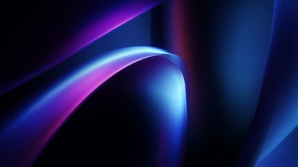 gradient composition, deep blue and violet gradients, blurred lines, strong glow, organic lights, soft focus, organic curves, cinematic lighting photorealistic COI gradients