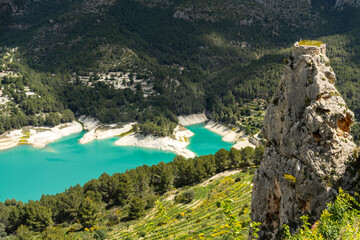 Tourism in Guadalest (Alicante- Spain)