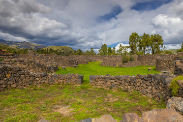 Raqchi is an Inca archaeological site in Peru located in the Cusco Region