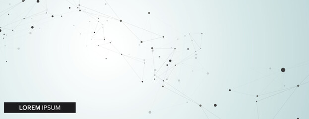 Vector dots and circles structure