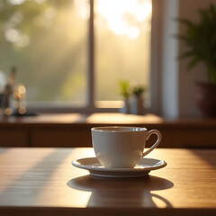 Fototapeta premium Aromas of a Cozy Dawn