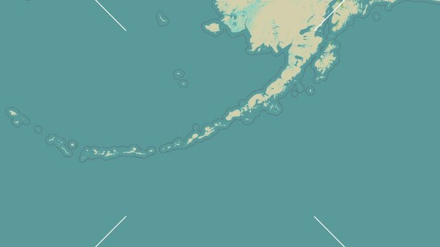 Akun Island in the Bering Sea. Zoom