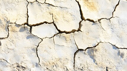Obraz premium Dry Cracked Earth Texture Background Image