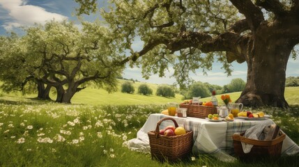 Fototapeta premium oak summer breeze