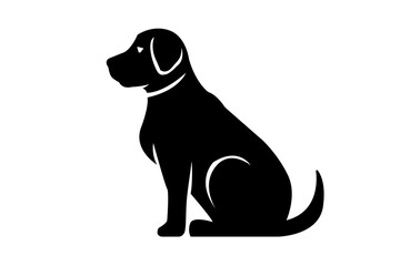 dog silhouette vector