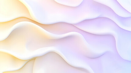 Obraz premium Abstract Pastel Color Waves Background Design