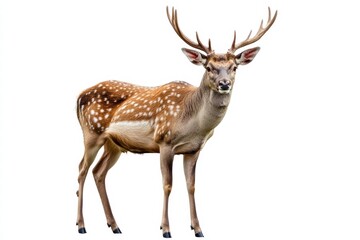 Wildlife perfection: a photorealistic deer in sharp focus