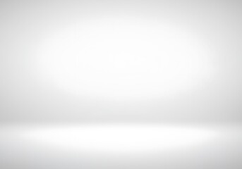 A simple white background with a subtle gradient and a suggestion of a floor plane in the foreground