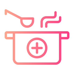 food gradient icon