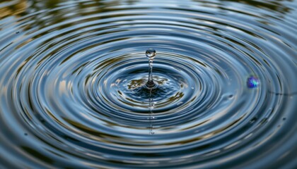 each ripple that spreads across the pond sends a wave of movement outwards