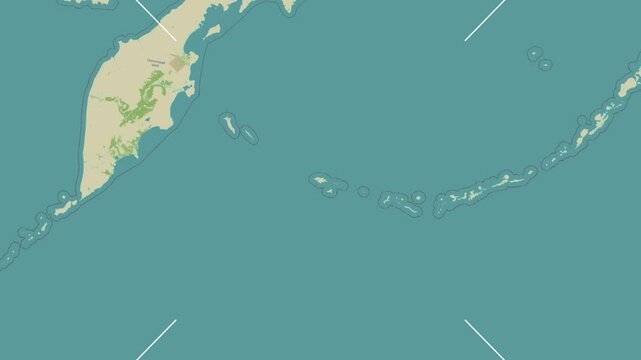 Attu Island in the Bering Sea. Zoom