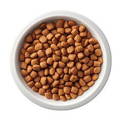 A Bag of Senior Cat Food with Fiber Muted Purp Isolated on Transparent Background