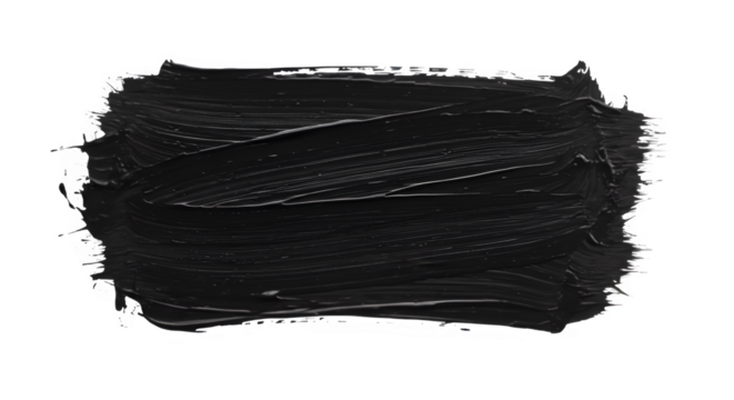 Abstract black paint strokes on a black background.  Textured and dramatic.