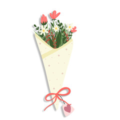 Bouquet of Love and Spring decoration 
