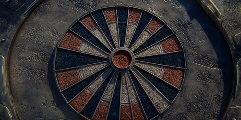 Stone Dartboard Game Target Competition Aim