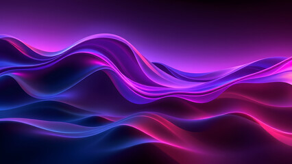 abstract purple waves background