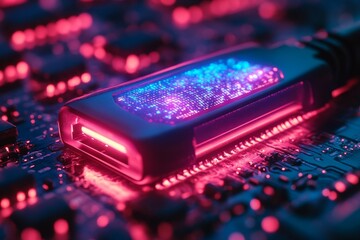 Glowing Circuit Board Technology