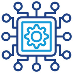 Obraz premium Smart Chip Icon