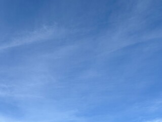 bright blue sky beautiful white clouds, creative natural background