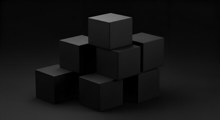 Dark Cubes and Shadowed Environment