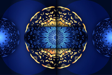 Spiritual Mandala Design with Depth and Visualization Focus


