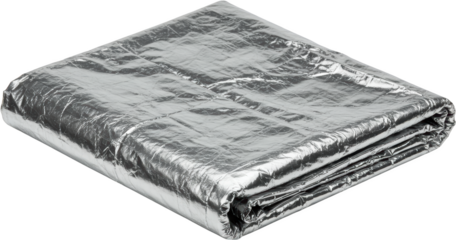 Reflective Silver Insulation Material Rolled Thermal Blanket Heat Shield Fabric