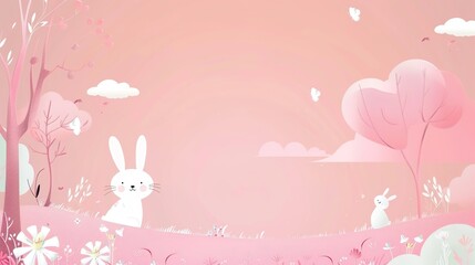 Adorable World of Cute Cartoon Pink Background Images: Unveiling Charming, Playful & Dreamy Visuals for Every Project