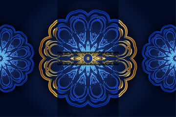Floral Inspired Mandala Pair with Meditative Aesthetic

