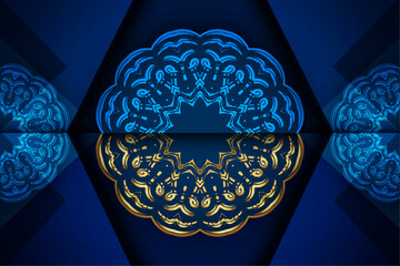 Decorative Circle Art Featuring Geometric Mandala Style

