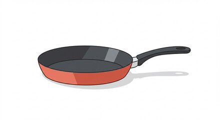 red frying pan