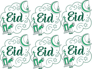 hand drawn vector set of hand drawn icons