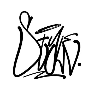  marker tag letter street graffiti style