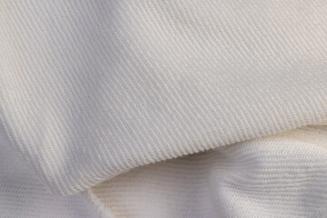 cotton crumpled fabric for the production of environmentally friendly clothing