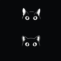 Two Minimal Cat Half Face