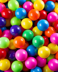 pool ball pit, toddler play balls, colorful kids balls, soft plastic rainbow balls, child-safe toys, floating pool balls, indoor play balls, soft texture balls, kids soft toys, bright color balls, 