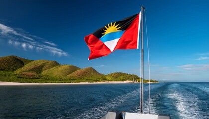 Antigua and Barbuda  national flag