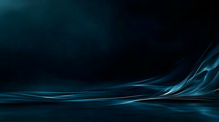 A minimalist background with a smooth gradient from dark teal to light blue, offering a refreshing and calm atmosphere for focus.