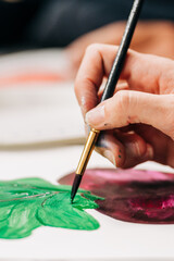 Messy Water Color Art