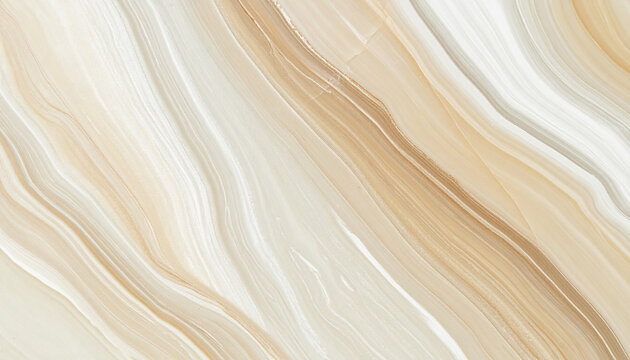 Luxurious ivory sandstone marble texture with flowing patterns and soft hues, creating elegant and sophisticated appearance for interior design and decor