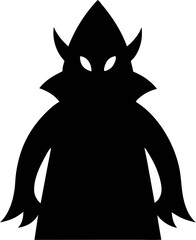 Crile icon Silhouette vector on transparent background