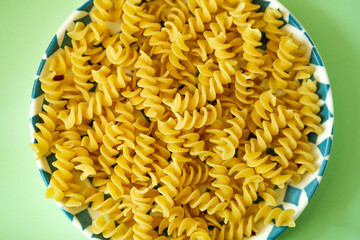  Italian Dried Fusilli Pasta Food Staple