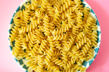  Italian Dried Fusilli Pasta Food Staple
