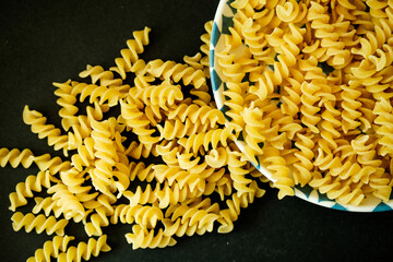  Italian Dried Fusilli Pasta Food Staple