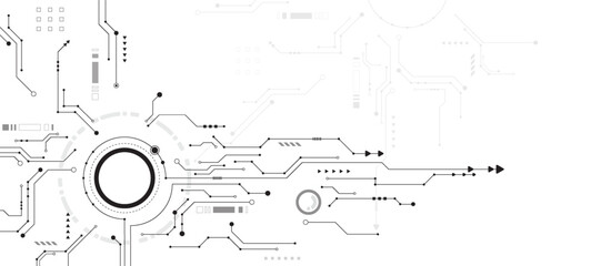 Technology graphic design background. Vector illustration. Vector Abstract technology circuit lines. Technology vector background.Eps10 vector illustration.	