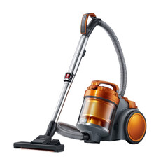 Orange Vacuum Cleaner with Hose