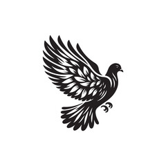 Fototapeta premium Pigeon Vector (2).eps