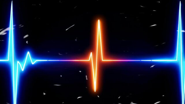 Colorful Sound Wave Vector Design